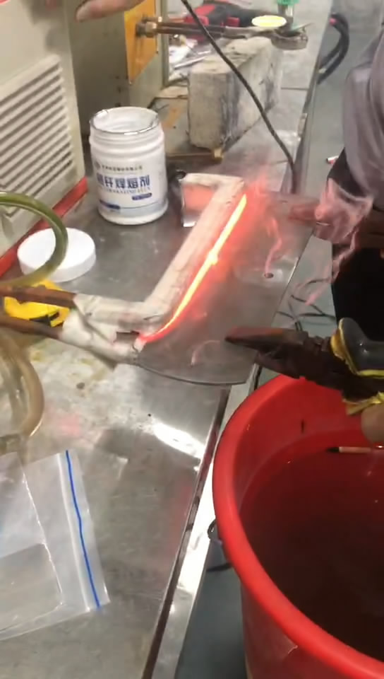 超高频黄色91视频网站对刀口淬火试样视频