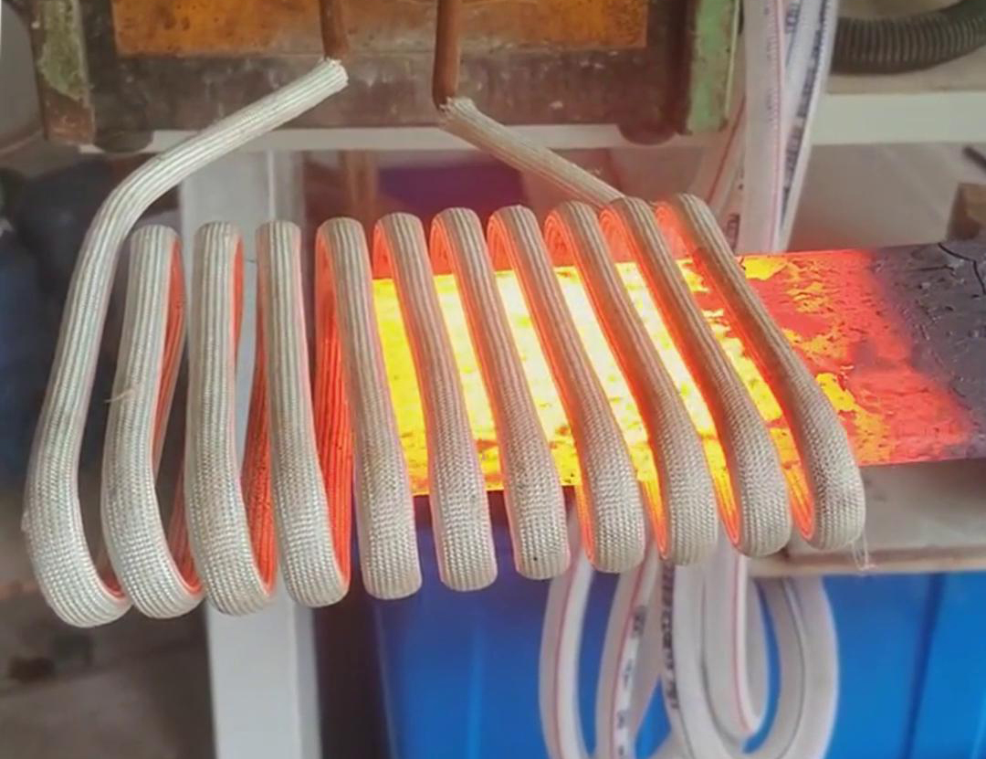 40KW高频91视频黄色下载大全加热设备在加热10mm厚钢板方面