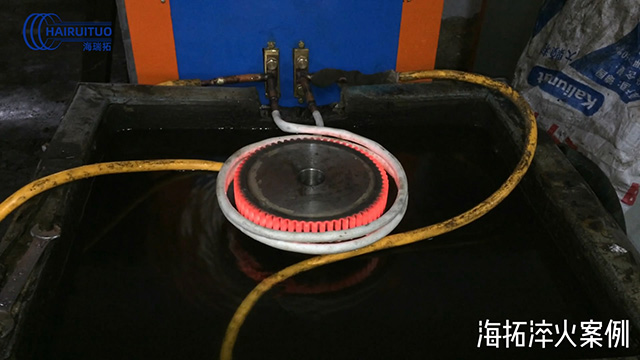 超音频91视频黄色下载大全加热设备对直径300mm齿轮淬火